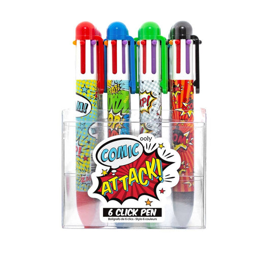 Ooly Comic Attack! 6-Click pens