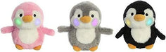 Aurrora Twinkle Lights Plushie Penguin with light up cheeks