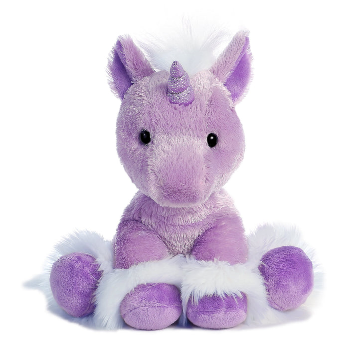 Aurora Sparkle Tales Dreaming of You Unicorn Purple 12 inch beautiful and fluffy