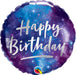 Happy Birthday Galaxy Foil Balloon