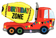 Birthday Zone large truck perfect for a construction themed birthday party
