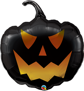 Black Jack Foil Balloon 35" Halloween Balloon Jack O'Lantern