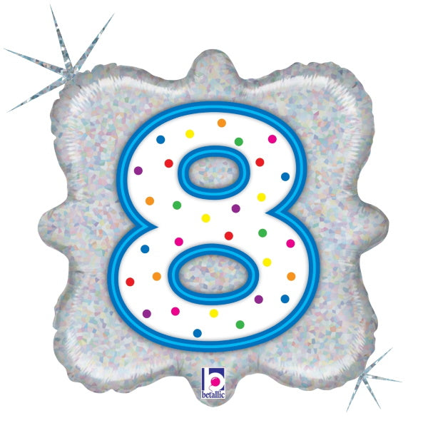 Betallic - Birthday Candle Foil Balloon 18"