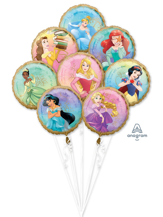 Anagram - Disney Princesses Once Upon A Time Balloon Bouquet