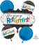 Happy Retirement Foil Balloon Bouquet