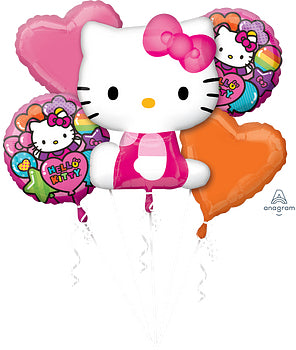 Anagram Hello Kitty Rainbow Birthday Balloon Bouquet