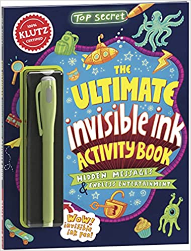 Klutz Top Secret The Ultimate Invisible Ink Activity Book
