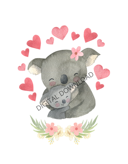 Baby Koala - Koala Bear - Posters and Art Prints