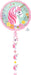 Magical Unicorn Jumbo Holographic Foil Balloon