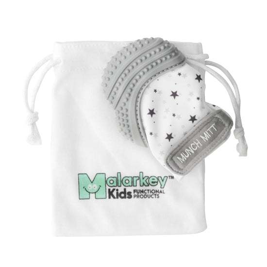 Malarkey Kids Munch Mitt sensory teething mitt for baby shower gift