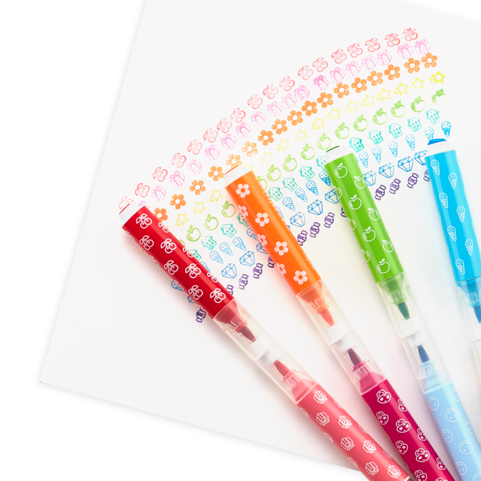 Ooly Double Ended Stampable Scented Markers