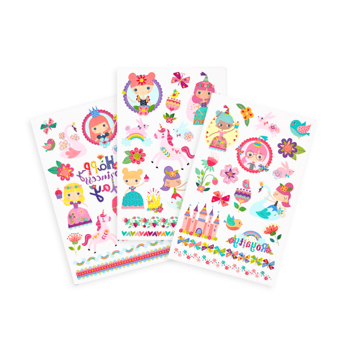 Palooza　Ooly　Sweet　Princess　Garden　Store　Tattoo　Tattoo:　—　Gift　Temporary　Boutique　Glitter　So