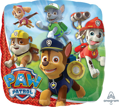 Paw Patrol 17" Foil Balloon with Chase & Marshall