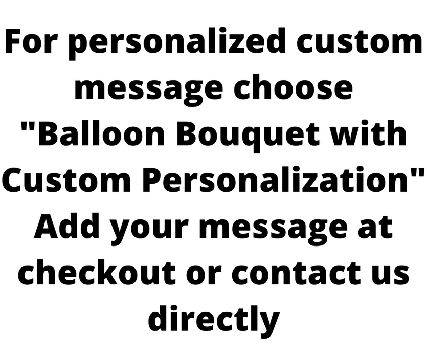 Custom Personalization Message Instructions