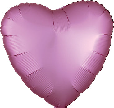 Anagram - Satin Luxe Heart Foil Balloon 17"