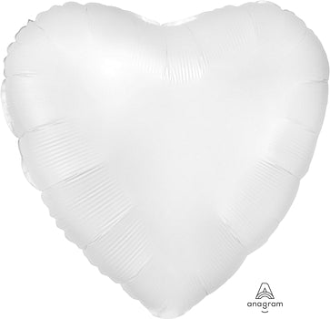 Anagram - Satin Luxe Heart Foil Balloon 17"