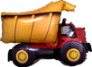 SuperShape Extra Large Foil Balloon Dump Truck perfect gift for a little boy's birthday