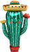 SuperShape Large Foil Balloon Fiesta Cactus