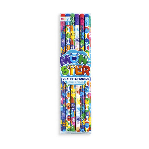 Ooly Monster Graphite Pencils - Set of 12